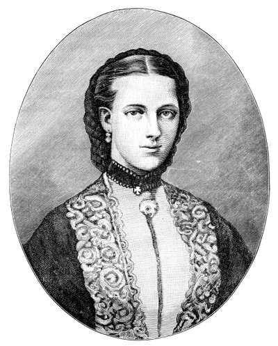 Alexandra, princesa de Gales, final do século XIX de Unbekannt