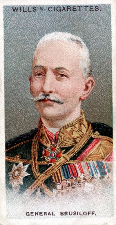 Alexei Brusilov, soldado russo, 1917 de Unbekannt