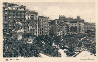 Alger - Square Laferriere, c1930 de Unbekannt