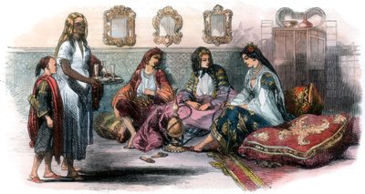 Mulheres argelinas, 1857 de Unbekannt