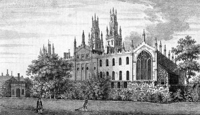 All Souls College, Universidade de Oxford de Unbekannt
