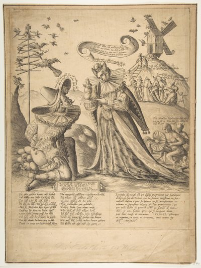 Alegoria sobre a vaidade. de Unbekannt