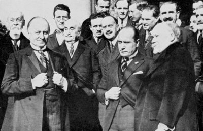 Representantes aliados na Conferência de Lausanne, 1922 de Unbekannt