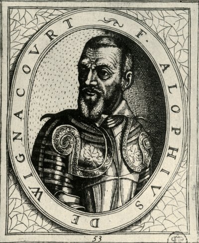 Alof de Wignacourt, início do século XVII, 1908. de Unbekannt