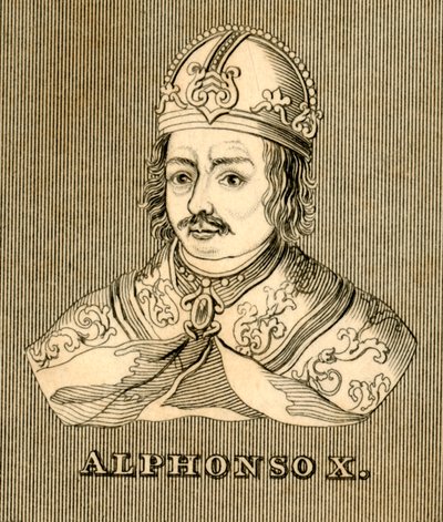 Alphonso X, 1221-1284, 1830. de Unbekannt