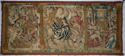 Altar Frontal: Cenas da Infância de Cristo, c. 1500. de Unbekannt