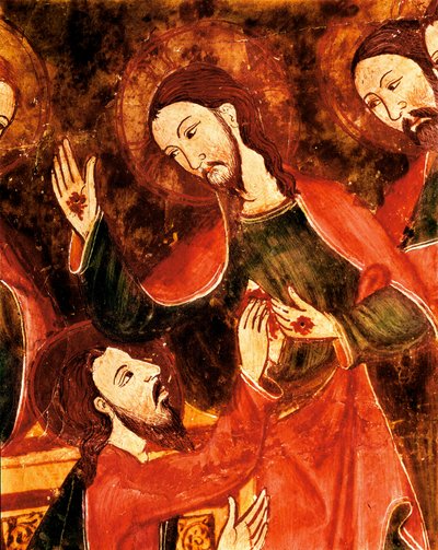 Altareiro do altar de São Tomás, tempera sobre madeira de Unbekannt