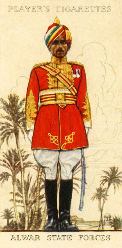 Forças Estaduais de Alwar, 1936. de Unbekannt
