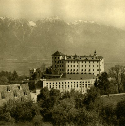 Castelo de Ambras, Innsbruck, Tirol, Áustria, c1935. de Unbekannt