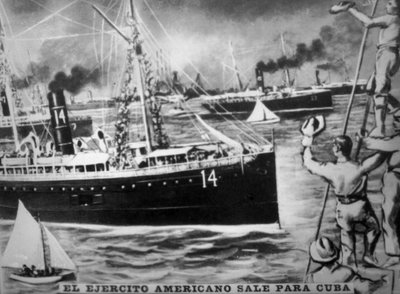 Exército americano parte para Cuba, 1898, 1920 de Unbekannt