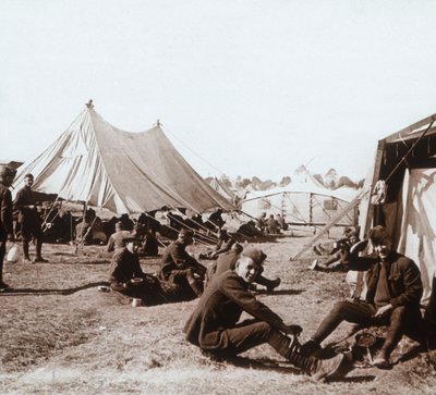 Acampamento americano, Melette, França, c1914-c1918 de Unbekannt