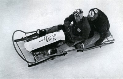 Equipe americana de trenó de dois homens, Jogos Olímpicos de Inverno na Alemanha, 1936 de Unbekannt