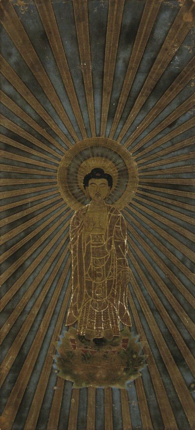 Amida Manifestando-se no Corpo de Expedientes do Dharma, século XVIII. de Unbekannt