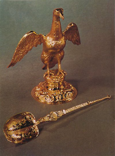 Ampulla e colher, 1953 de Unbekannt