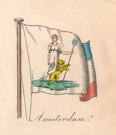 Amsterdã, 1838 de Unbekannt