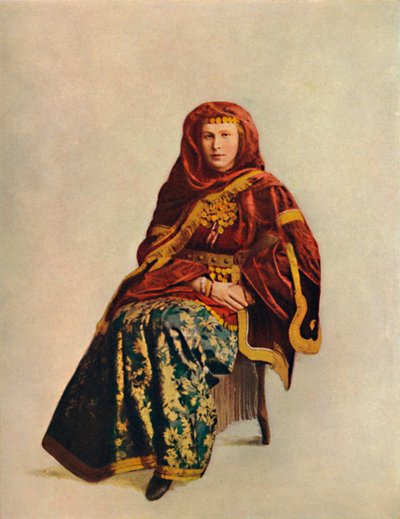 Uma mulher armênia do Cáucaso, 1912 de Unbekannt