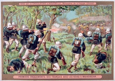 Um noivado contra os Hovas de Madagascar, 1883-1896 de Unbekannt