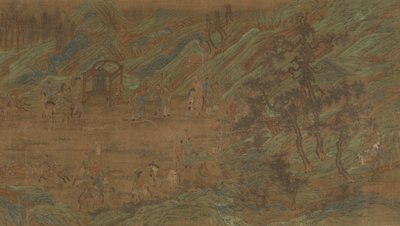 Uma caça imperial, dinastia Ming tardia, século XVI-XVII. de Unbekannt