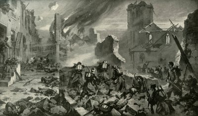 Um incidente nas batalhas do Meuse, 1919. de Unbekannt