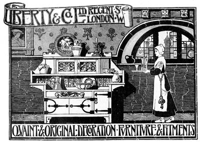 Um anúncio para Liberty and Co Ltd, 1898 de Unbekannt