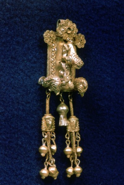 Pingente do templo da Grécia Antiga, c630-620 aC de Unbekannt