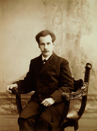Andrei Bely, romancista e poeta russo, 1904 de Unbekannt