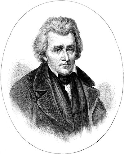 Andrew Jackson, 7º Presidente dos Estados Unidos c1880 de Unbekannt
