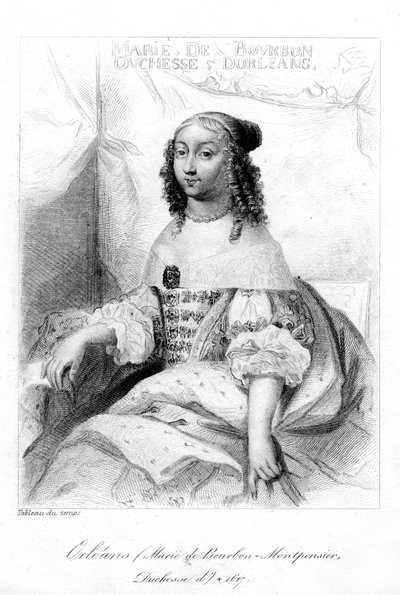Anne Marie Louise d&39;Orléans, Duquesa de Montpensier de Unbekannt