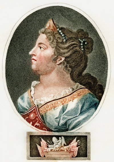 Anne, rainha da Grã-Bretanha, c1796 de Unbekannt