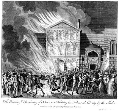Motins anti-católicos de Gordon, Londres, 6-7 de junho de 1780 de Unbekannt