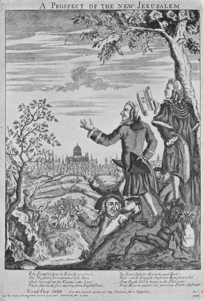 Anti-semitismo em 1753, 1735, 1904 de Unbekannt