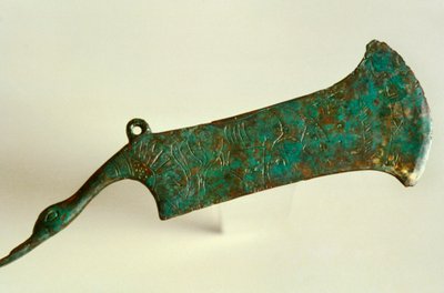 Navalha feminina antiga, c3rd -4th Century de Unbekannt