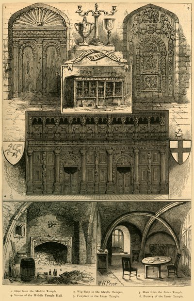 Antiguidades do templo, 1897. de Unbekannt