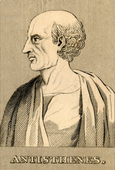 Antisthenes, c445-365 aC, 1830. de Unbekannt