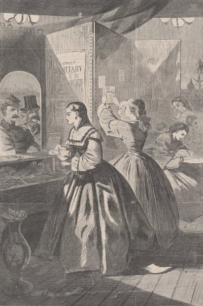 Qualquer coisa para mim, por favor Correio da Feira do Brooklyn em Auxílio ao S..., 5 de março de 1864. de Unbekannt