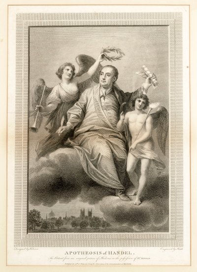 Apoteose de Handel de Unbekannt