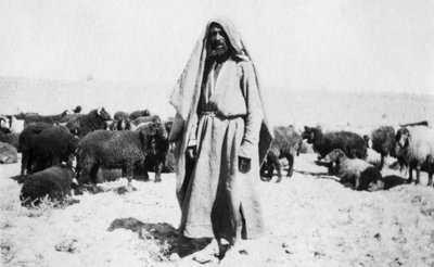 Pastor árabe, área de Kazimain, Iraque, 1917-1919 de Unbekannt