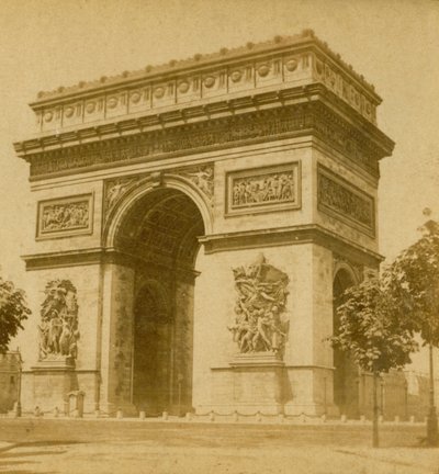 Arco do Triunfo de Étoile. de Unbekannt