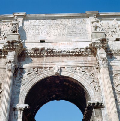 Arco de Constantino, Roma, século IV de Unbekannt