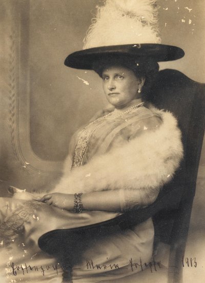 Arquiduquesa Maria Josepha da Áustria 1867-1944, Princesa da Saxônia, 1913. de Unbekannt