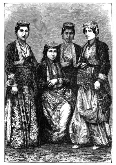 Senhoras armênias, c1890 de Unbekannt