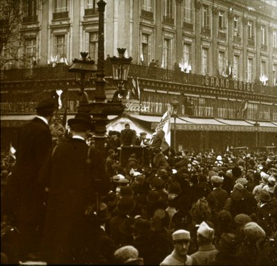 Armistício, Paris, 1918 de Unbekannt