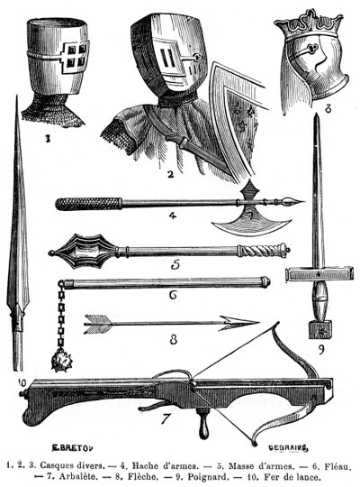 Armadura e armas do século XIII 1882-1884 de Unbekannt