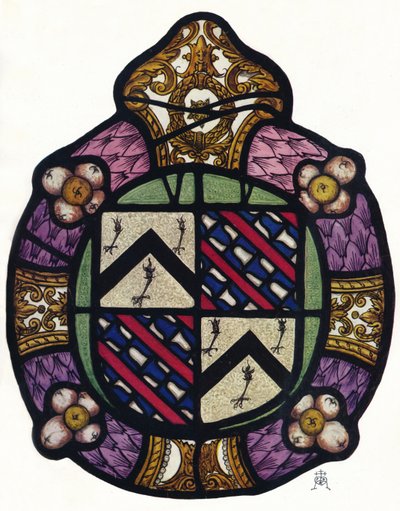 Brasão de Sir Reginald Bray, KG, c1900, 1936 de Unbekannt