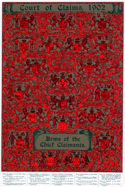 Braços dos principais reclamantes, 1902 de Unbekannt