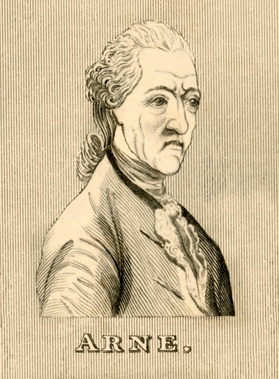 Arne, 1710-1778, 1830. de Unbekannt