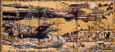 Chegada dos bárbaros do sul, c. 1600 de Unbekannt