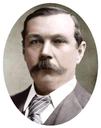 Arthur Conan Doyle, escritor escocês, c1900 de Unbekannt
