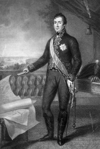 Arthur Wellesley 1769-1852, 1º Duque de Wellington, século XIX de Unbekannt