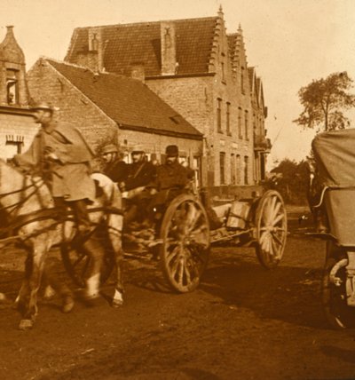 Artilharia subindo a linha, c1914-c1918 de Unbekannt
